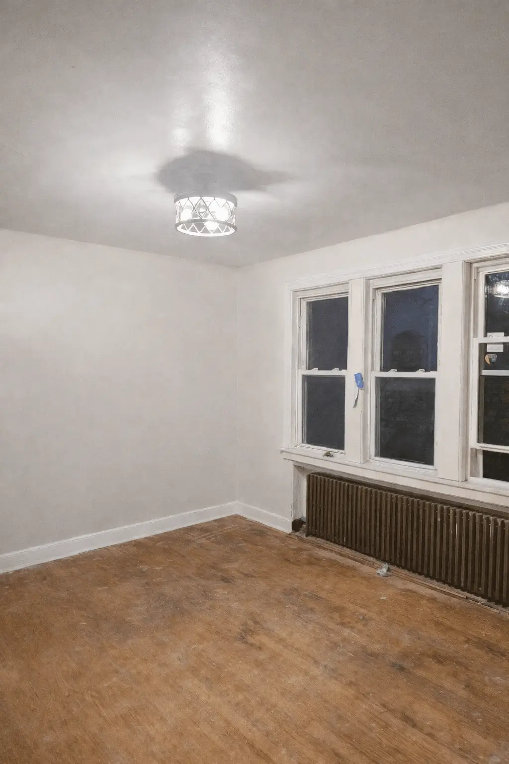 Recently painted room showing smooth wall coverage and a clean finish.